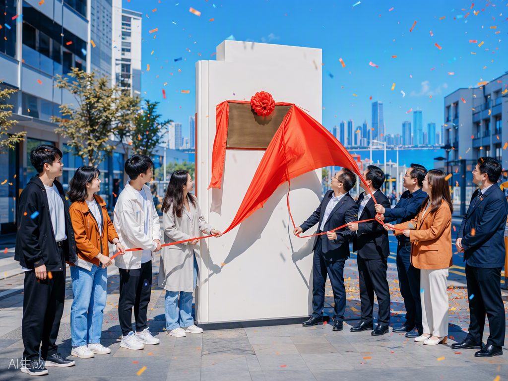 台青社区融合创业街区揭牌仪式